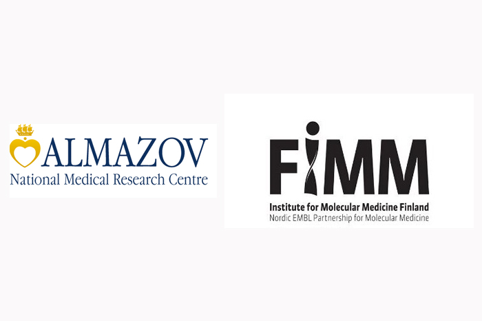 Almazov Centre and the Institute for Molecular Medicine Finland (FIMM) signed a Memorandum of Understanding (MoU)
